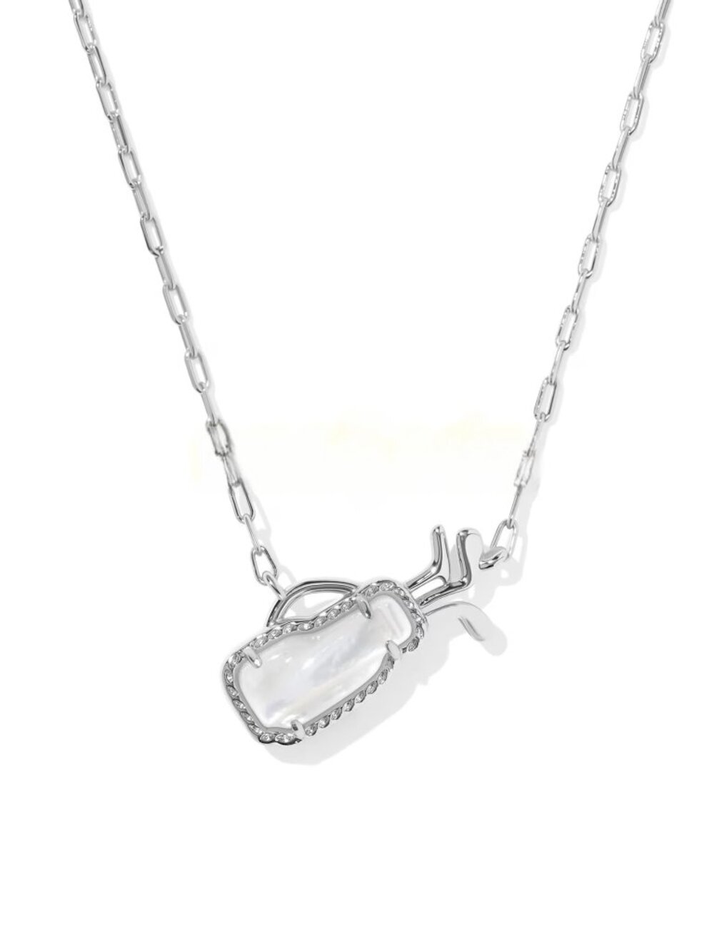 NWT Golf Silver Short Pendant Necklace
